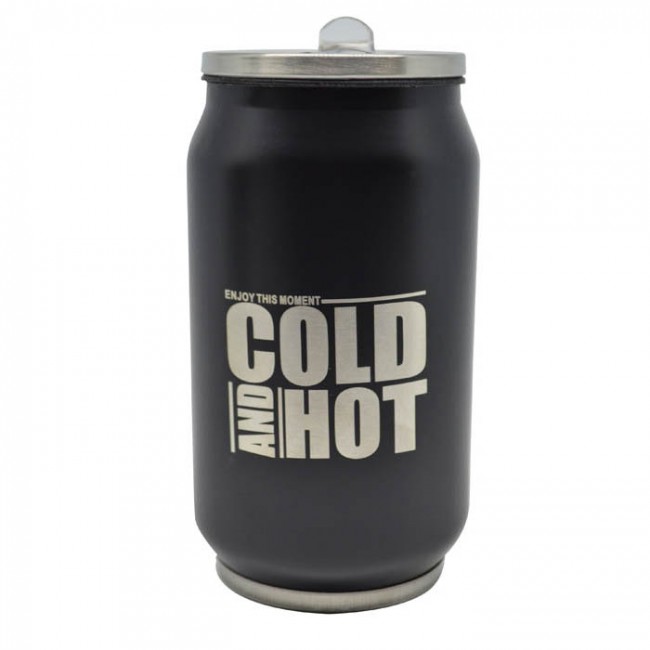 ΠΟΤΗΡΙ ΘΕΡΜΟΣ INOX ΜΑΥΡΟ COLD AND HOT 330ml ANKOR