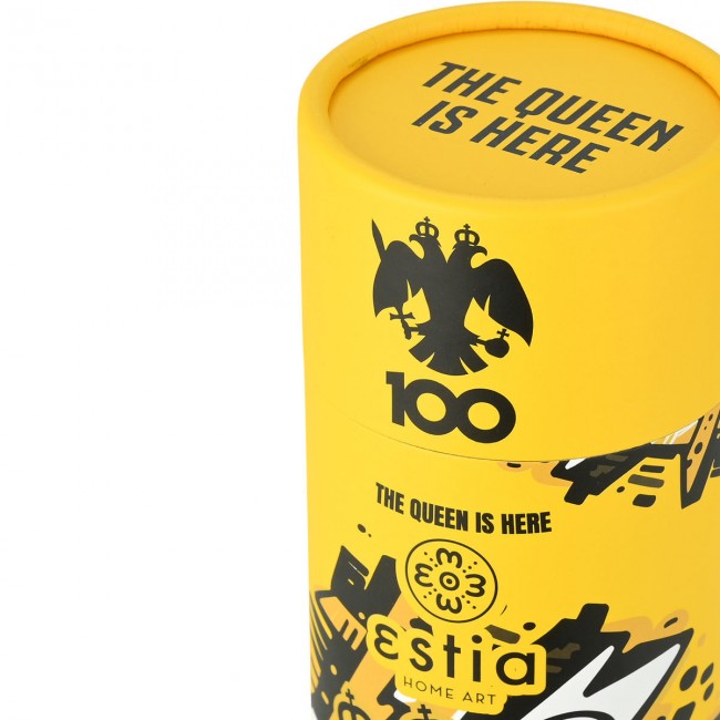 ESTIA ΘΕΡΜΟΣ TRAVEL CUP AEK BC EDITION THE QUEEN IS HERE 500ml