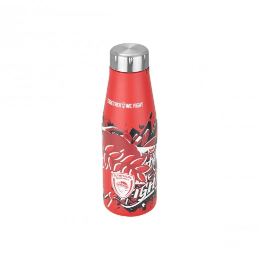 ESTIA ΘΕΡΜΟΣ TRAVEL FLASK OLYMPIACOS BC EDITION TOGETHER WE FIGHT 500ml