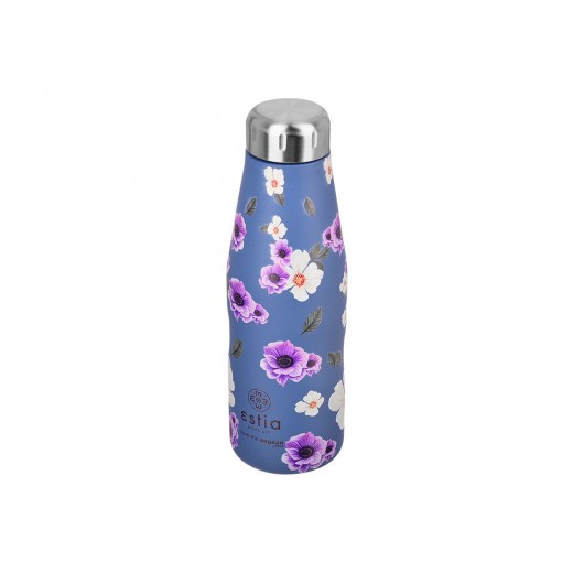 ESTIA ΘΕΡΜΟΣ TRAVEL FLASK SAVE THE AEGEAN 500ml GARDEN BLUE