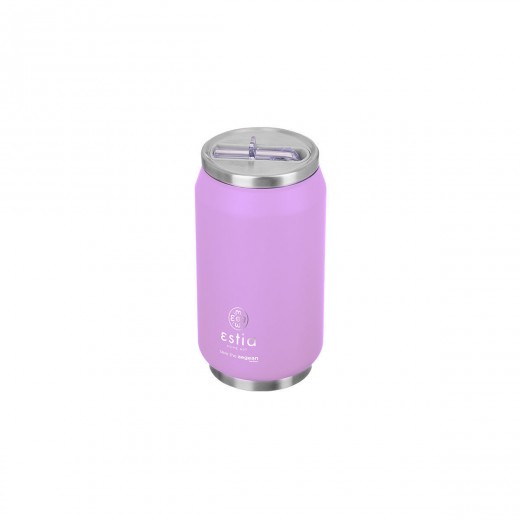 ESTIA ΘΕΡΜΟΣ TRAVEL CUP SAVE THE AEGEAN 300ml LAVENDER PURPLE