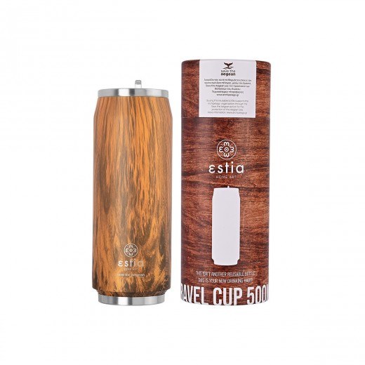 ESTIA ΘΕΡΜΟΣ TRAVEL CUP SAVE THE AEGEAN 500ml SEKOYA