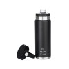 ESTIA ΘΕΡΜΟΣ TRAVEL CHUG SAVE THE AEGEAN 750ml MIDNIGHT BLACK