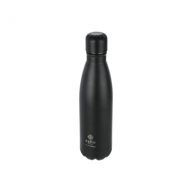 ESTIA ΘΕΡΜΟΣ FLASK LITE SAVE THE AEGEAN 500ml MATTE BLACK