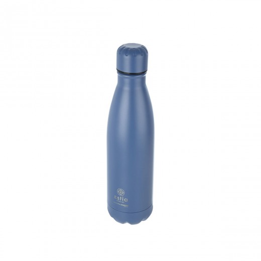 ESTIA ΘΕΡΜΟΣ FLASK LITE SAVE THE AEGEAN 500ml DENIM BLUE