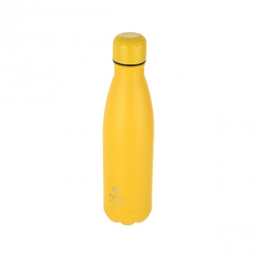 ESTIA ΘΕΡΜΟΣ FLASK LITE SAVE THE AEGEAN 500ml PINEAPPLE YELLOW