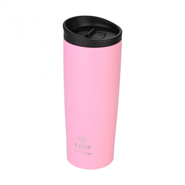 ESTIA ΘΕΡΜΟΣ TRAVEL MUG SAVE THE AEGEAN 500ml BLOSSOM ROSE