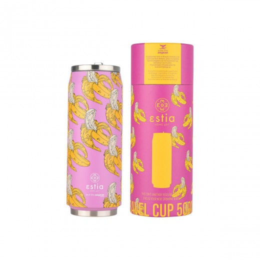 ESTIA ΘΕΡΜΟΣ TRAVEL CUP SAVE THE AEGEAN 500ml BANANA SWIRL