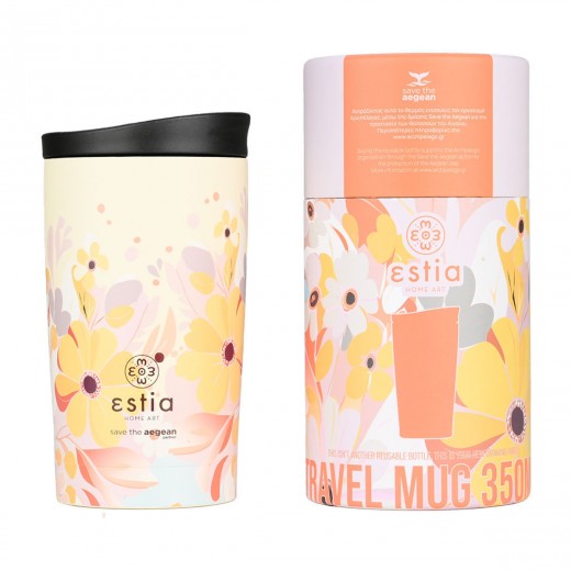 ESTIA ΘΕΡΜΟΣ TRAVEL MUG SAVE THE AEGEAN 350ml SPRING SONATA