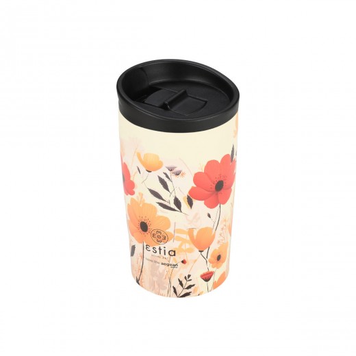 ESTIA ΘΕΡΜΟΣ TRAVEL MUG SAVE THE AEGEAN 350ml SUMMER REVERIE