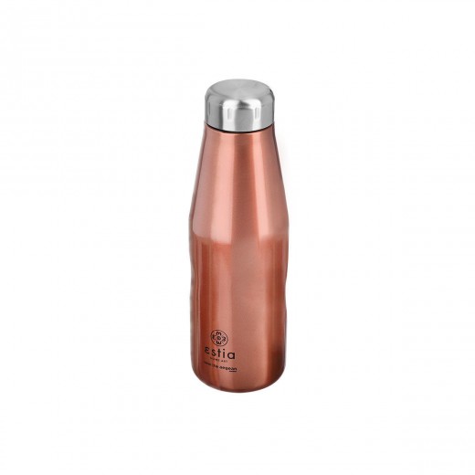 ESTIA ΘΕΡΜΟΣ TRAVEL FLASK SAVE THE AEGEAN 500ml ROSE GOLD