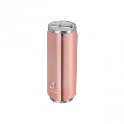 ESTIA ΘΕΡΜΟΣ TRAVEL CUP SAVE THE AEGEAN 500ml ROSE GOLD