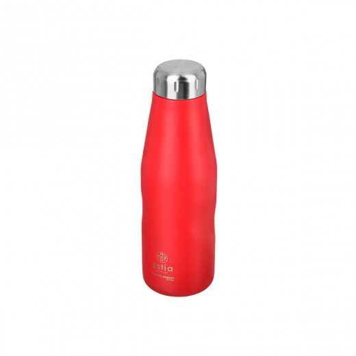 ESTIA ΘΕΡΜΟΣ TRAVEL FLASK SAVE THE AEGEAN 500ml SCARLET RED