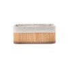 ESTIA ΚΑΛΑΘΙ ΟΡΓΑΝΩΣΗΣ BAMBOO ESSENTIALS 24.5x10cm ME ΕΠΕΝΔΥΣΗ