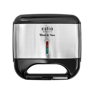 ESTIA ΤΟΣΤΙΕΡΑ BLACK &amp; INOX 2 ΘΕΣΕΩΝ 800w