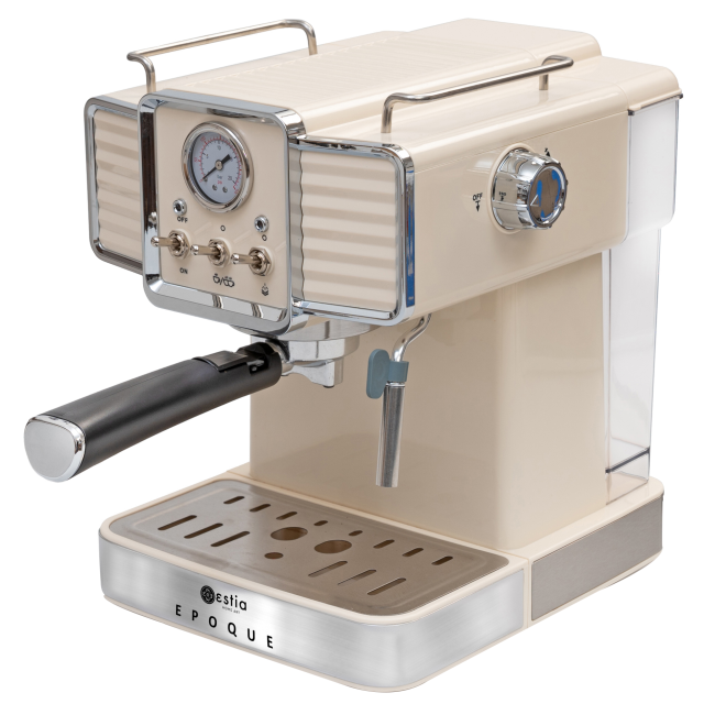 ESTIA ΜΗΧΑΝΗ ESPRESSO RETRO EPOQUE 1350w 20bar 1.5lt