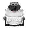 ESTIA ΦΟΥΡΝΑΚΙ ΡΟΜΠΟΤ CRYSTAL COOK 1400w 12lt ΜΕ ΑΝΤΙΣΤΆΣΕΙΣ ΜΑΥΡΟ