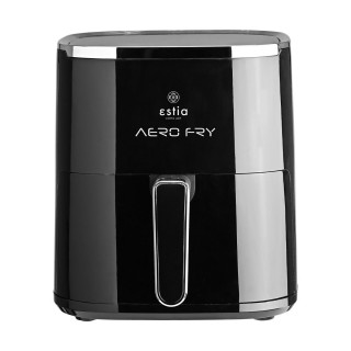 ESTIA ΦΡΙΤΕΖΑ ΑΕΡΟΣ AERO FRY 1450w 5lt ME ΨΗΦΙΑΚΗ ΟΘΟΝΗ &amp; 12 ΠΡΟΓΡΑΜΜΑΤΑ ΜΑΓΕΙΡΕΜΑΤΟΣ