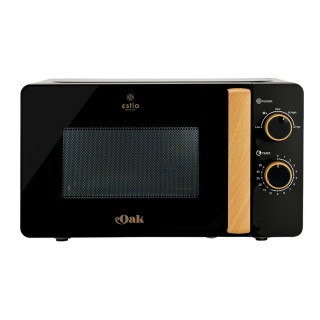 ESTIA ΦΟΥΡΝΟΣ ΜΙΚΡΟΚΥΜΑΤΩΝ OAK 700w 20lt ΜΑΥΡΟ