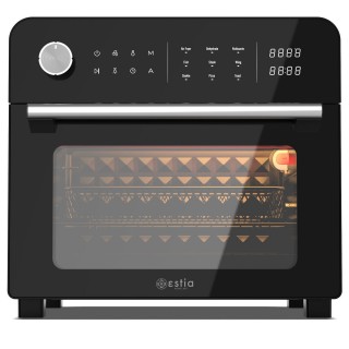 ESTIA ΦΡΙΤΕΖΑ ΑΕΡΟΣ - ΦΟΥΡΝΑΚΙ TITAN CHEF 1700w 23lt ΜΕ 9 ΠΡΟΓΡΑΜΜΑΤΑ ΜΑΓΕΙΡΕΜΑΤΟΣ