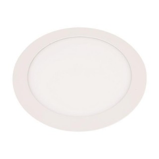 ΦΩΤΙΣΤΙΚΟ ΧΩΝΕΥΤΟ LED SLIM Φ120 6W 3000K ΛΕΥΚΟ PLUS EUROLAMP 145-68608