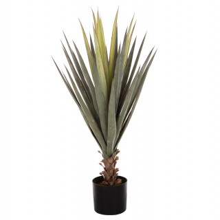 ΔΙΑΚΟΣΜΗΤΙΚΟ ΣΥΝΘΕΤΙΚΟ ΦΥΤΟ HM7986 SISAL AGAVE ΣΕ ΓΛΑΣΤΡΑ Φ15,5x14,5-96Υεκ.