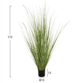 ΔΙΑΚΟΣΜΗΤΙΚΟ ΣΥΝΘΕΤΙΚΟ ΦΥΤΟ HM4017 BRISTLEGRASS ΣΕ ΓΛΑΣΤΡΑ 173Υεκ.