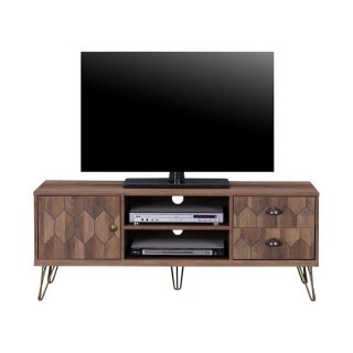 ΕΠΙΠΛΟ TV PHILIPPA HM8674 ΣΕ ΚΑΡΥΔΙ ΑΠΟΧΡΩΣΗ ΜΕ ΧΡΥΣΟ 130x39,5x51Y εκ.