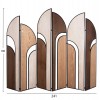 ΠΑΡΑΒΑΝ 6-ΦΥΛΛΟ ΜΟΝΗΣ ΟΨΗΣ CRYPT HM4221 MDF ΣΕ 4 ΧΡΩΜΑTA-ΜΑΥΡΟ ΜΕΤΑΛΛΟ 241x1,5x180Υεκ.