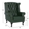 ΠΟΛΥΘΡΟΝΑ-ΜΠΕΡΖΕΡΑ T.CHESTERFIELD POLINA HM0053.08 PU ΚΥΠΑΡΙΣΣΙ 83x79x104 εκ