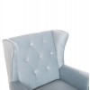 ΠΟΛΥΘΡΟΝΑ ΜΠΕΡΖΕΡΑ BRANDON HM3073.31 BABY BLUE ΒΕΛΟΥΔΟ-ΠΟΔΙΑ ΣΕ ΦΥΣΙΚΟ 82,5x80x104Υεκ