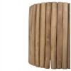 ΤΡΑΠΕΖΙ ΣΑΛΟΝΙΟΥ ΣΤΡΟΓΓΥΛΟ COOTER HM9865 ΚΛΑΔΙΑ TEAK-ΦΥΣΙΚΟ Φ39x40,5Υεκ.