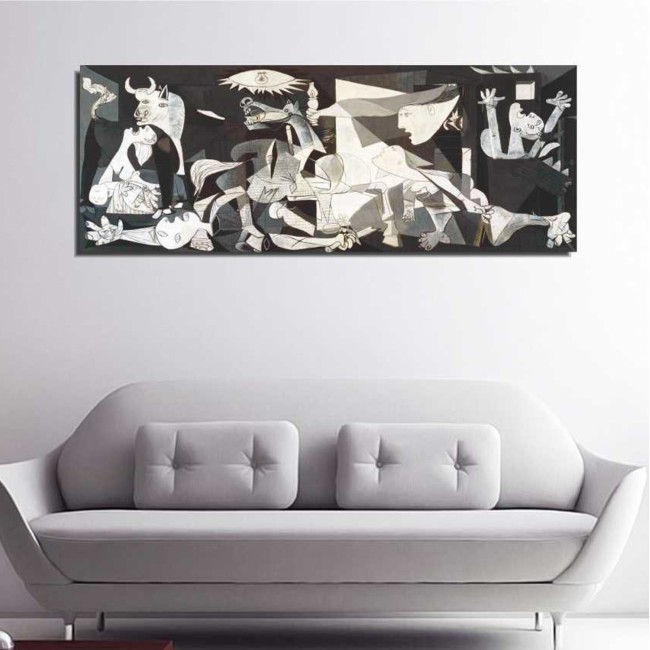 ΠΙΝΑΚΑΣ ΚΑΜΒΑΣ ΤΥΠΟΥ PICASSO GUERNICA HM7198.03 80X3X30 εκ.