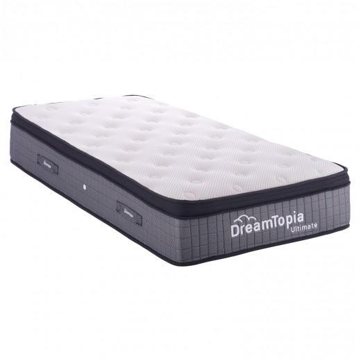 ΣΤΡΩΜΑ DREAMTOPIA, σειρά ULTIMATE HM661.90 POCKET SPRING ΜΕ ΑΝΩΣΤΡΩΜΑ 90X190x34Yεκ.