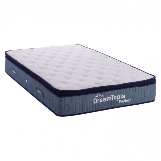 ΣΤΡΩΜΑ DREAMTOPIA, σειρά PRIVILEGE HM660.120 POCKET SPRING ΜΕ ΑΝΩΣΤΡΩΜΑ 120X200x29Υεκ.