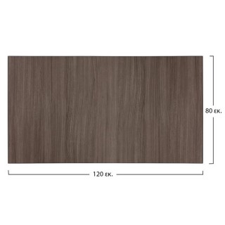 ΕΠΙΦΑΝΕΙΑ ΤΡΑΠΕΖΙΟΥ ΑΠΟ MDF 120Χ80 εκ. HM8440.01 ΣΤΑΧΤΙ ΜΑΥΡΟ