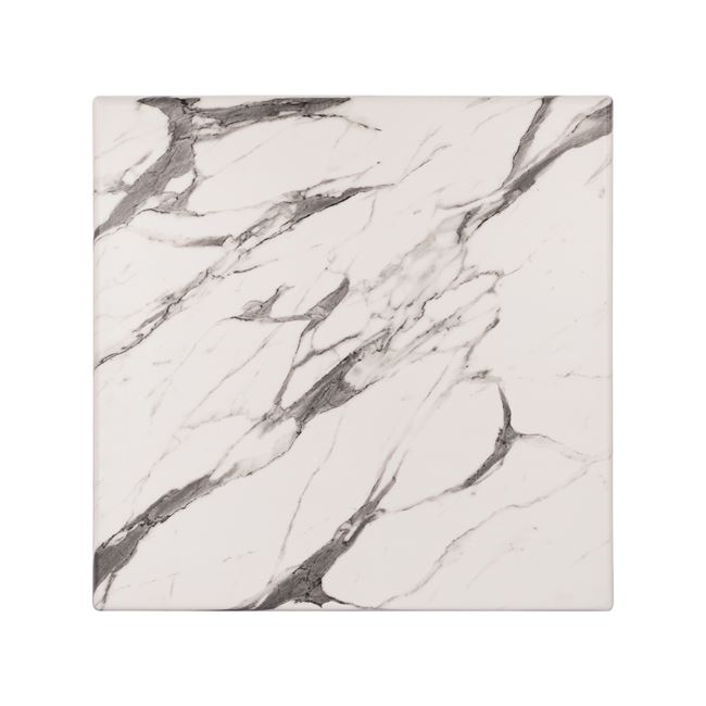 ΕΠΙΦΑΝΕΙΑ ΤΡΑΠΕΖΙΟΥ WERZALIT 60Χ60Χ3.5εκ. MARBLE WHITE-GREY 5657 HM5229.11