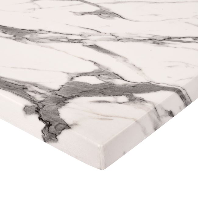 ΕΠΙΦΑΝΕΙΑ ΤΡΑΠΕΖΙΟΥ WERZALIT 120Χ80Χ3.5εκ. MARBLE WHITE-GREY 5657 HM5630.11