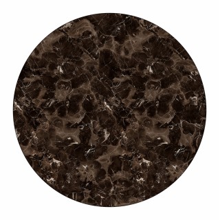 ΕΠΙΦΑΝΕΙΑ ΤΡΑΠΕΖΙΟΥ HPL HM5841.14 BROWN MARBLE Φ60 εκ. ΠΑΧΟΥΣ 12mm.