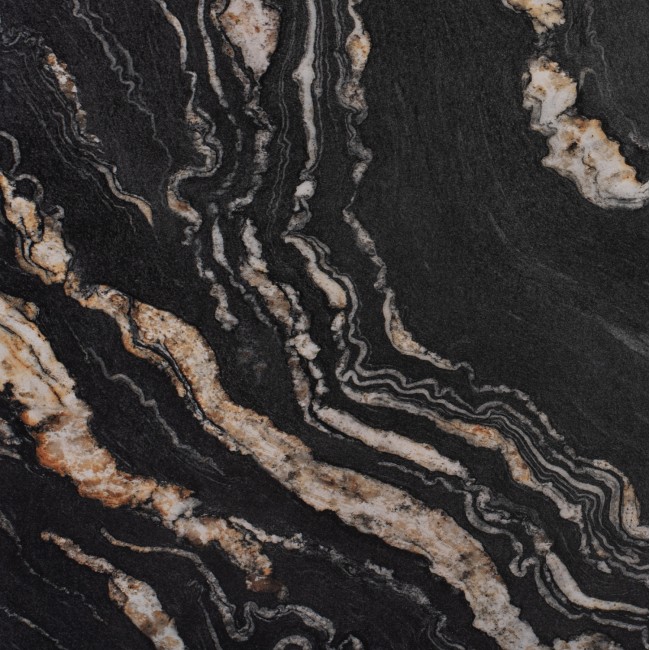 ΕΠΙΦΑΝΕΙΑ ΤΡΑΠΕΖΙΟΥ Φ60Χ2.5εκ. 5787 WERZALIT BLACK GOLD MARBLE HM5227.15