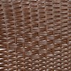ΠΟΛΥΘΡΟΝΑ ΚΑΡΕΚΛΑ CAMEL HM5015.02 ΚΑΦΕ ΜΕΤΑΛΛΙΚΗ ΜΕ WICKER ΚΑΦΕ 48x48-53x72 cm