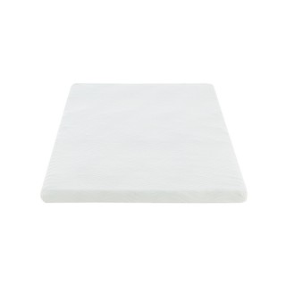 Ανώστρωμα Casmeriane pakoworld λευκό ύφασμα-memory foam 90x190x5εκ