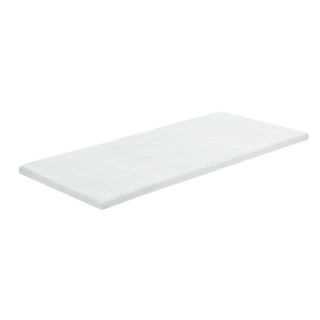 Ανώστρωμα Casmeriane pakoworld λευκό ύφασμα-memory foam 90x190x5εκ