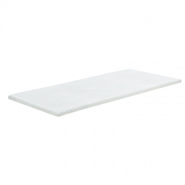 Ανώστρωμα Casmeriane pakoworld roll pack λευκό ύφασμα-memory foam 120x200x5εκ