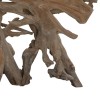 Κονσόλα Root pakoworld χειροποίητη teak ξύλο φυσικό 150x40x80εκ