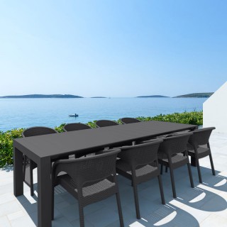 ΒΕΓΚΑΣ BLACK 100X260/300εκ. ΕΠΕΚΤ.ΤΡΑΠΕΖΙ ΠΟΛ/ΝΙΟΥ - 20.0580