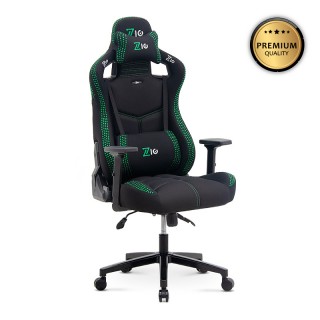 Καρέκλα γραφείου ZIO GAMING PRO ELEGANT Megapap χρώμα emerald 61x67x125/134εκ.