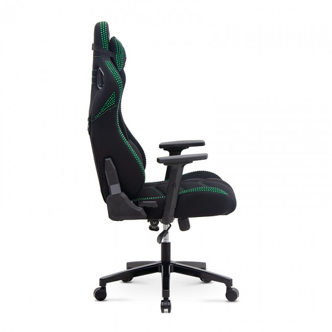 Καρέκλα γραφείου ZIO GAMING PRO ELEGANT Megapap χρώμα emerald 61x67x125/134εκ.