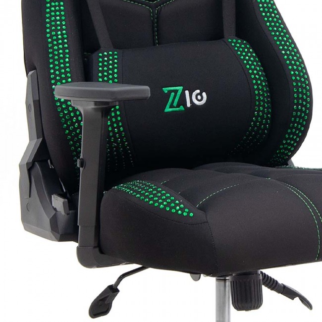 Καρέκλα γραφείου ZIO GAMING PRO ELEGANT Megapap χρώμα emerald 61x67x125/134εκ.