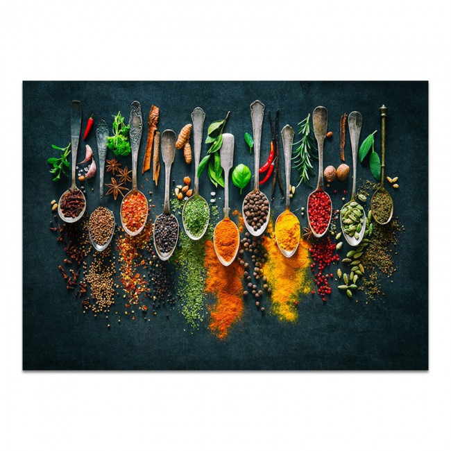 Πίνακας σε καμβά "Spices" Megapap ψηφιακής εκτύπωσης 70x50x3εκ.